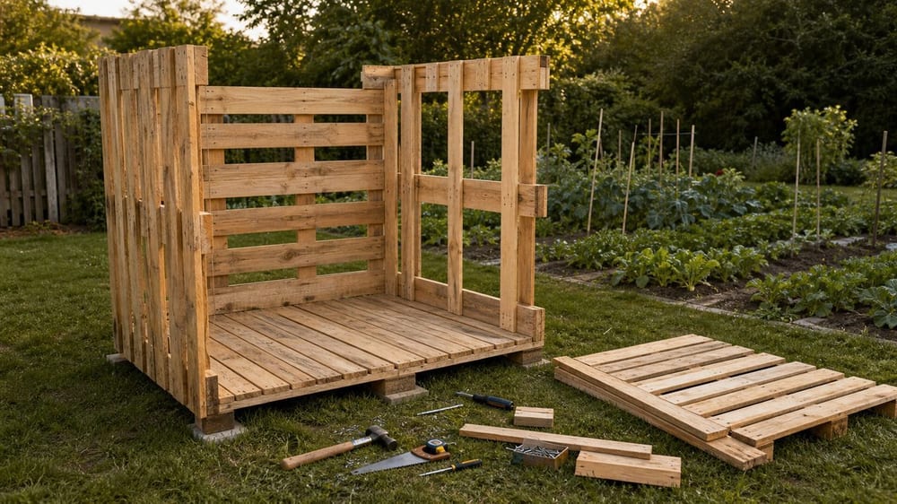 abri de jardin en palette : le guide pratique pour décider sans se tromper