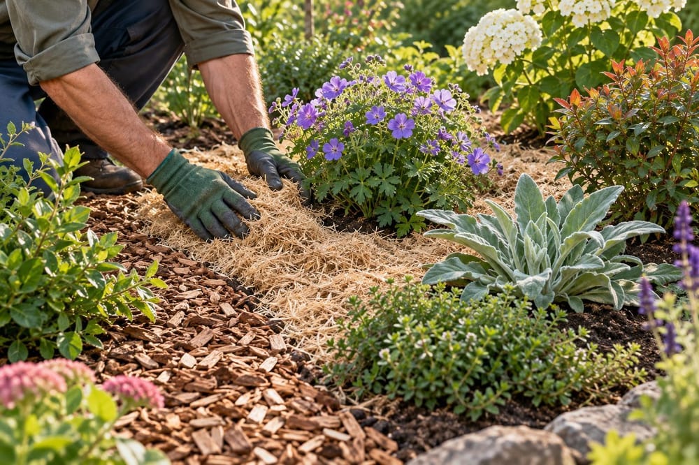 Quel paillage choisir pour massif : 7 solutions fiables selon vos plantes