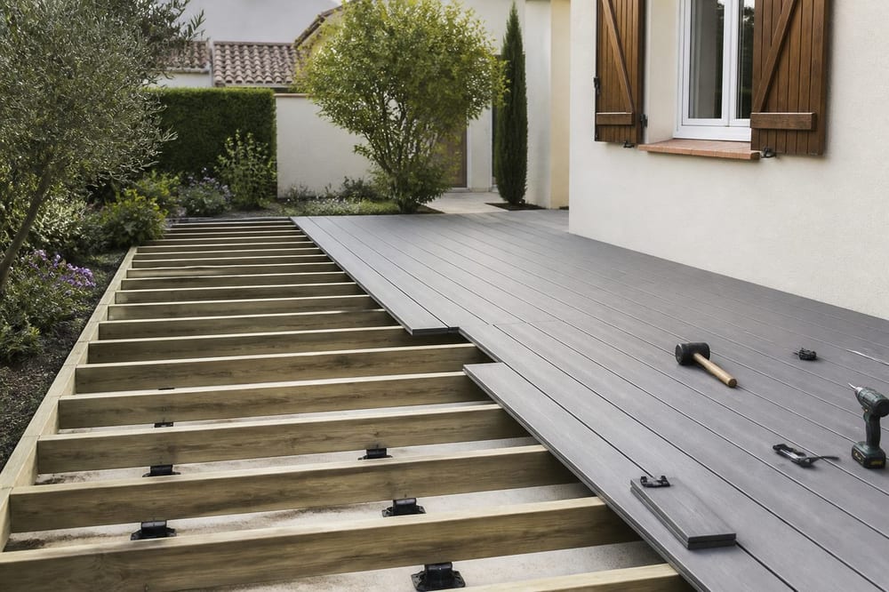Lame composite pour terrasse : choix, prix et pose sans erreur