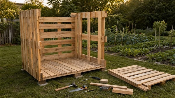 abri de jardin en palette : le guide pratique pour décider sans se tromper