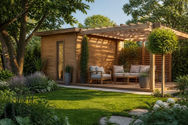 Abri de jardin avec pergola : usages, choix et points techniques