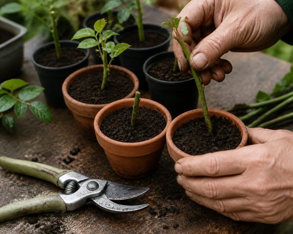 Bouture du rosier : méthode simple en terre, en pot et sans hormone