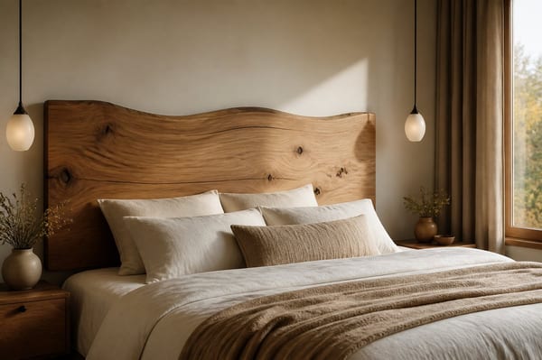 tete de lit bois