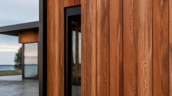 bardage bois red cedar